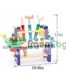 Дървена играчка, Работилница маса с инструменти